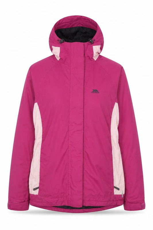Trespass Women’s Pink Hooded Jacket Size 12