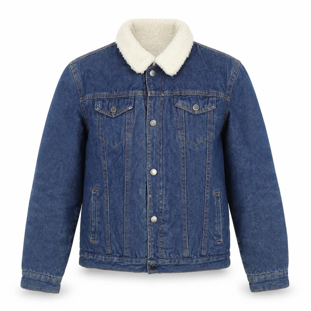 Firetrap Girls Blue Denim Jacket Size 11-12 Lined Casual