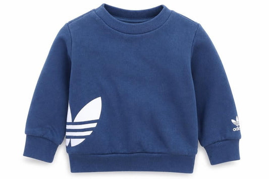 Adidas Unisex Baby Blue Long Sleeve Sweatshirt 3-6 Months