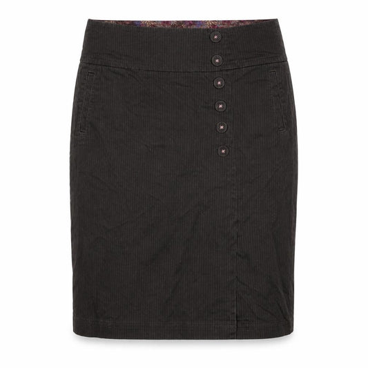Laura Ashley Women's Black Striped Pencil Skirt Size 10