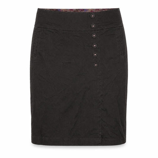 Laura Ashley Women's Black Striped Pencil Skirt Size 10