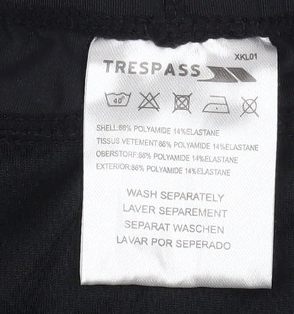 Trespass Women's Black Compression Leggings L
