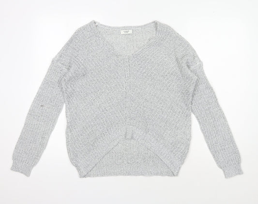 Jacqueline de Yong Grey Women’s Pullover Jumper M