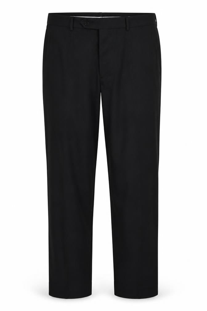 Dehavilland Men's Black Regular Fit Trousers, Size 34