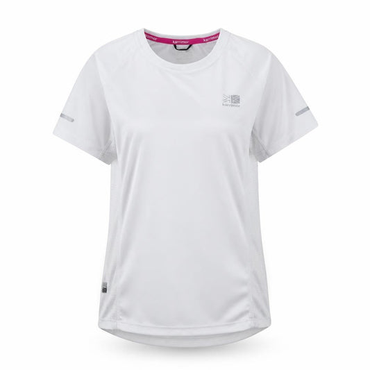 Karrimor Women's White T-Shirt, Size 8, Athletic Fit