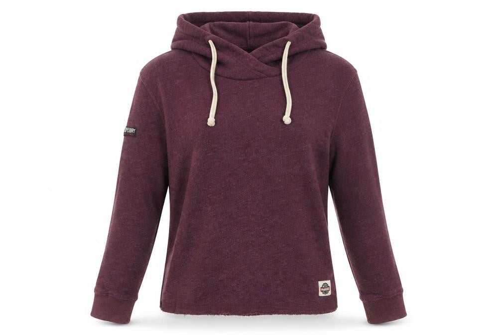 Superdry Women's Purple Hoodie Size Small