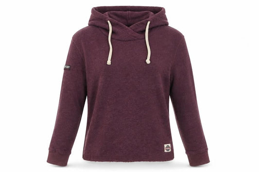 Superdry Women's Purple Hoodie Size Small