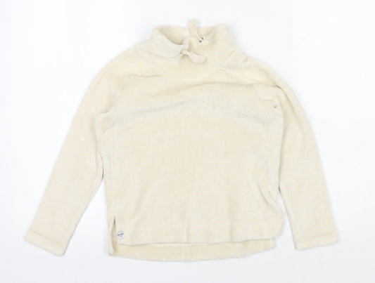 Regatta Girls Ivory Fleece Pullover Sweatshirt 7-8 Years