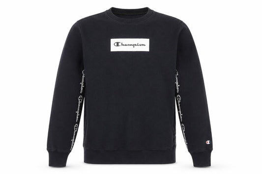 Champion Men's Black Pullover Sweatshirt, S, Lightweight