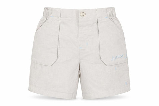 Jasper Conran Beige Linen-Cotton Baby Shorts, 9-12 Months