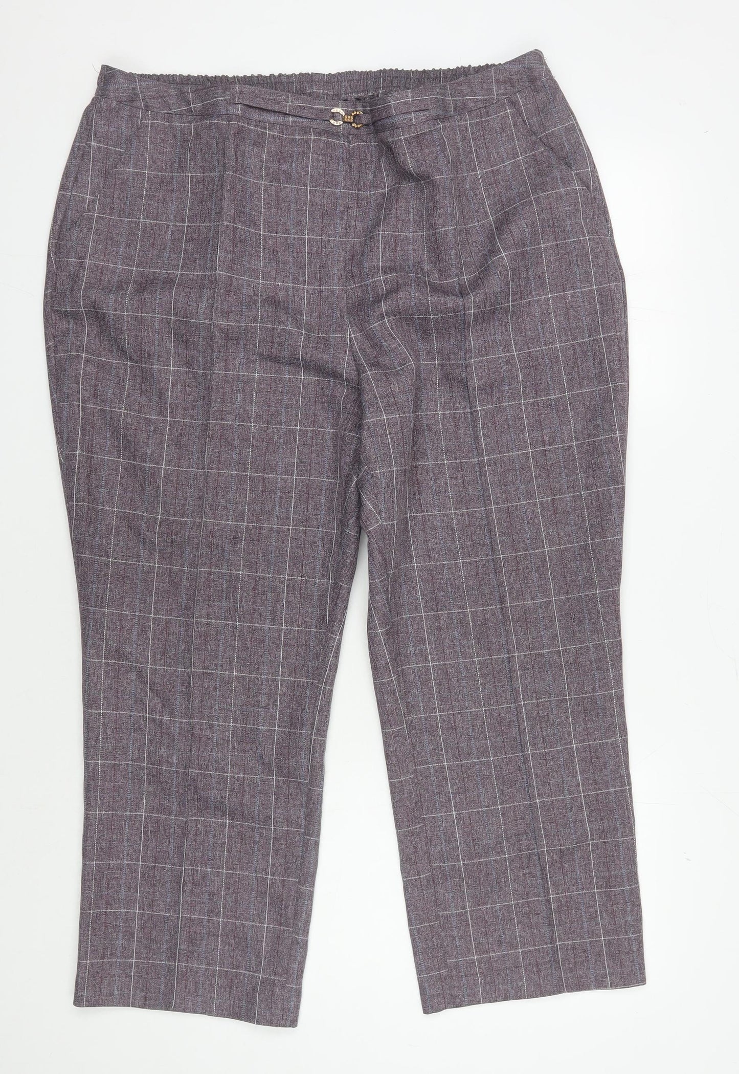 Damart Women's Check Trousers Size 18