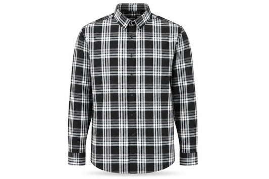 Express Men's Plaid Slim Fit Long Sleeve Shirt L