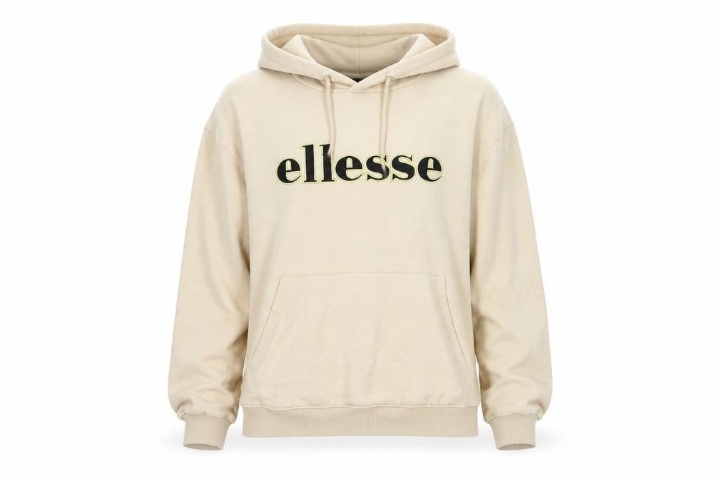 Ellesse Beige Unisex Hoodie XL - Casual Style & Comfort