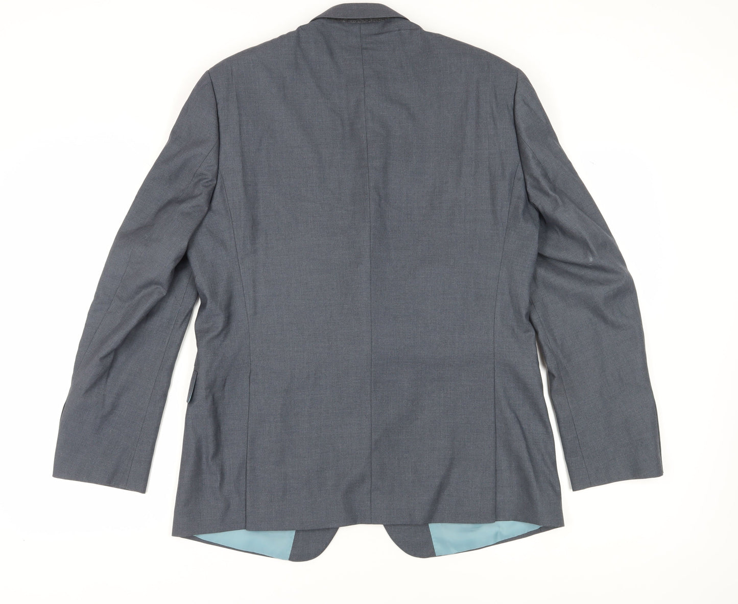 Moss Esq. Men's Grey Suit Jacket, Size 42, Regular Fit