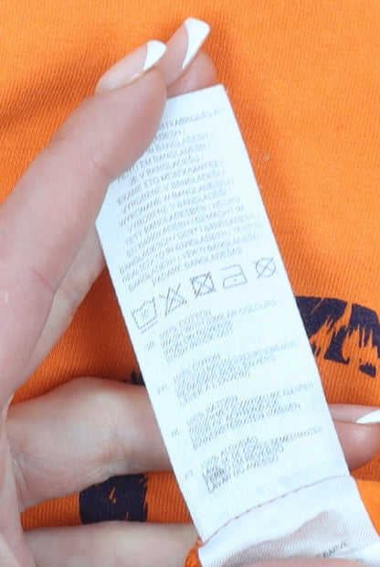 SoulCal Boys Orange T-Shirt California Print 13 Years