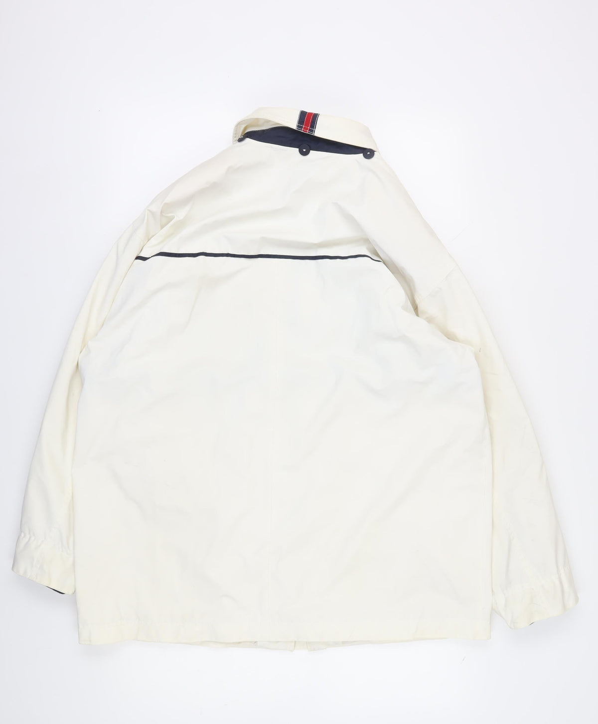 C&A Womens Ivory Retro Sports Waterproof Jacket, , Size 18