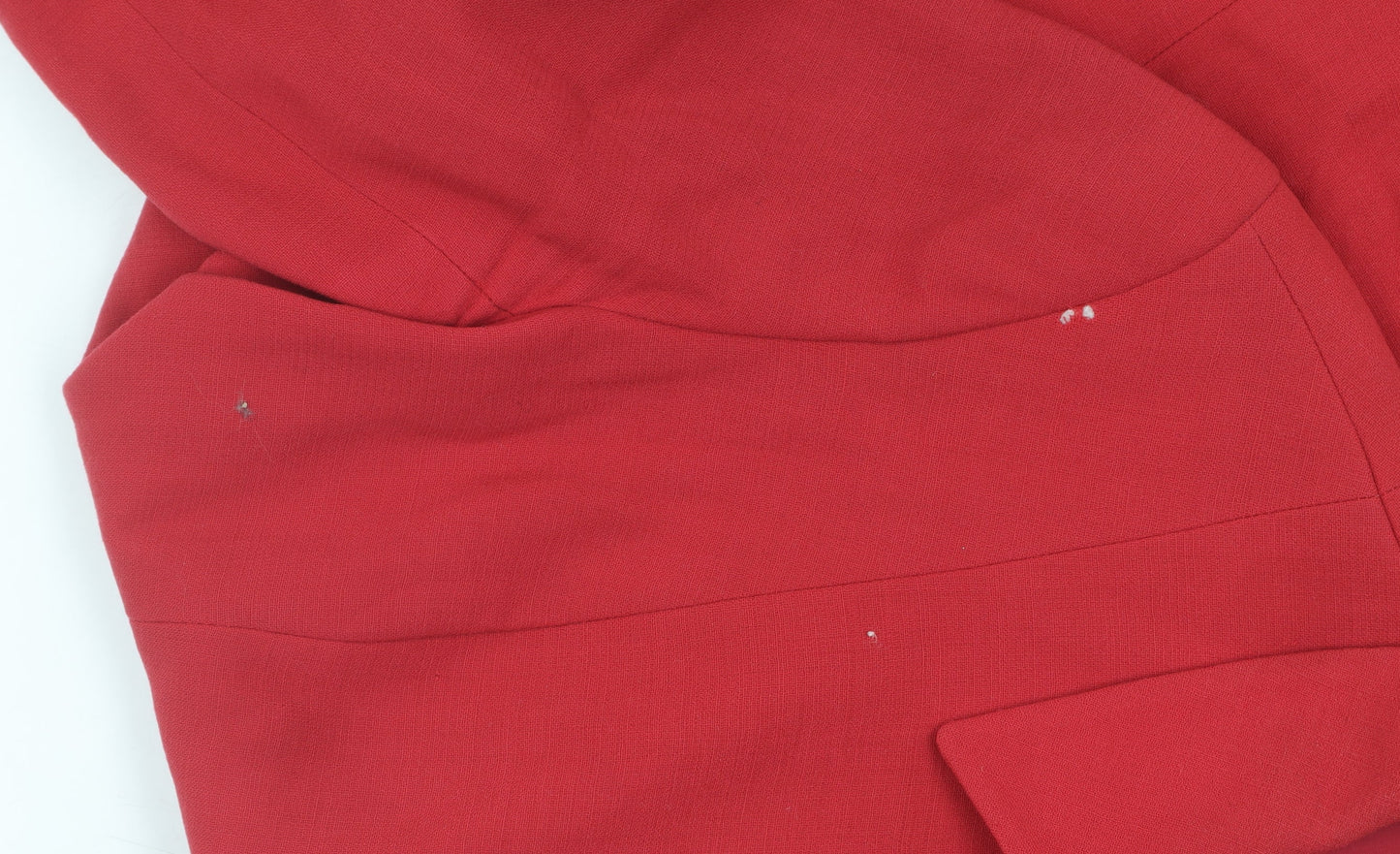 Episode Women's Red Wool Long Coat Size 14