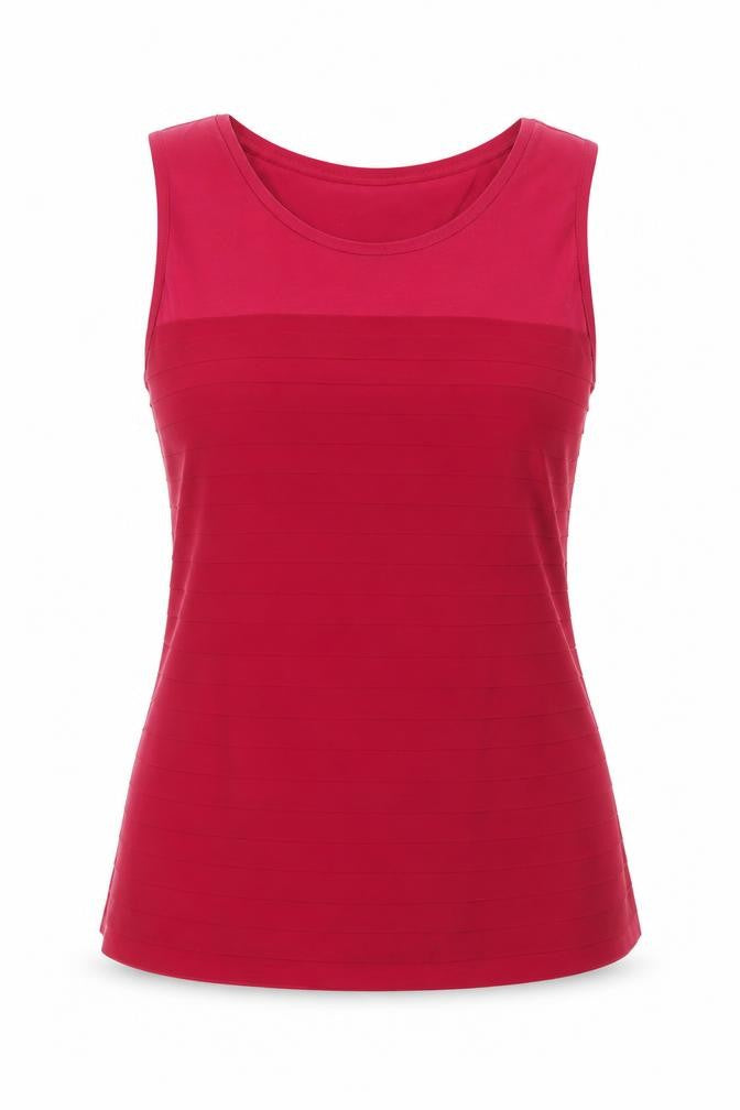 Laura Ashley Red Women's Sleeveless Tank Top 12