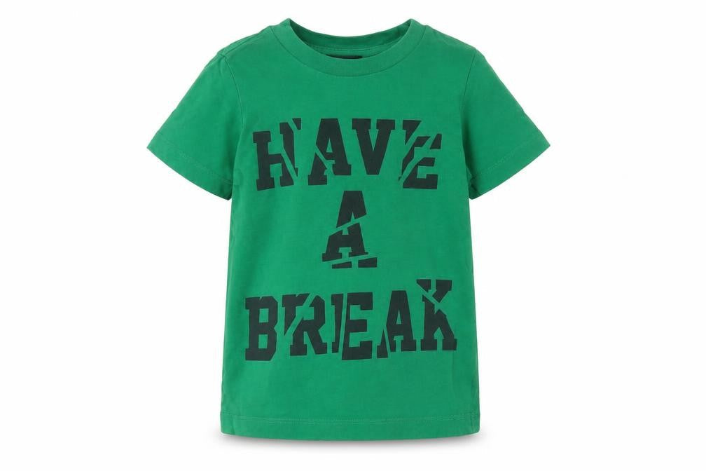 Diesel Boys Green Graphic Print T-Shirt, 4 Years, Cotton, Casual