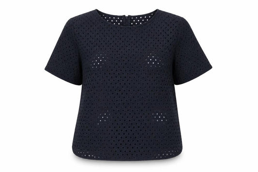 Jasper Conran Women's Black Lace Blouse Size 18