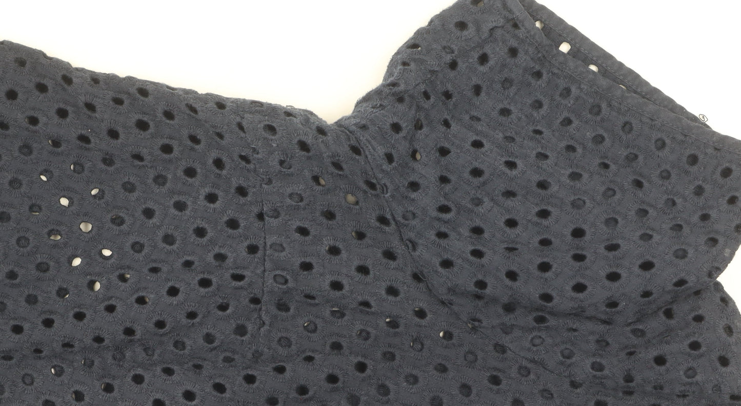 Jasper Conran Women's Black Lace Blouse Size 18