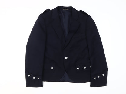 Geoffrey Womens Tailor Black Suit Jacket, Regular Fit, Size 30