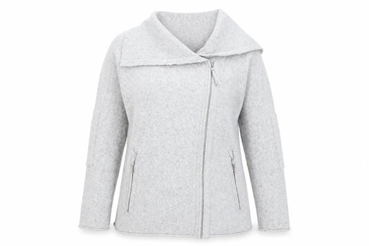 Mint Velvet Women's Grey Full Zip Jumper Size 10