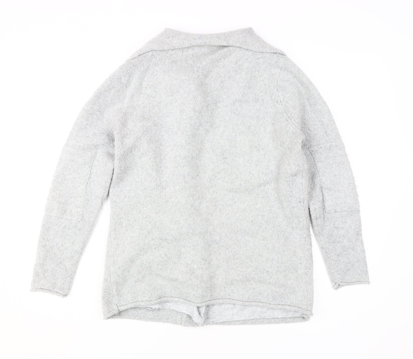 Mint Velvet Women's Grey Full Zip Jumper Size 10