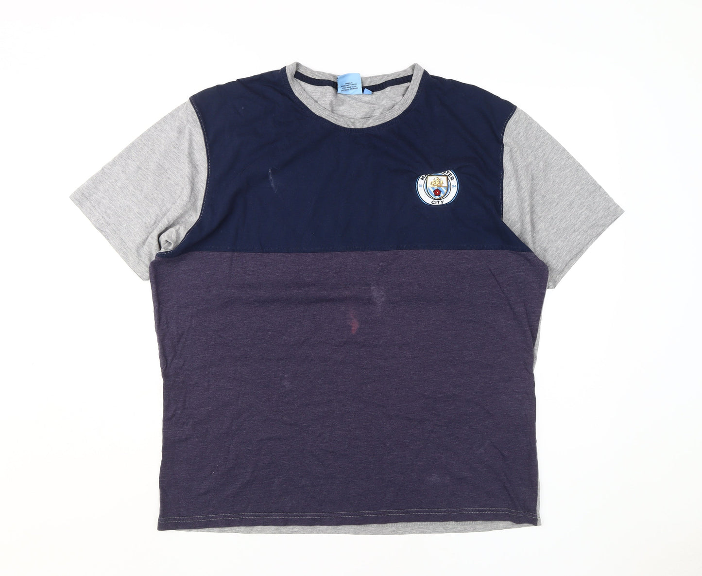 Fanatics Men's 3XL Manchester City Blue T-Shirt