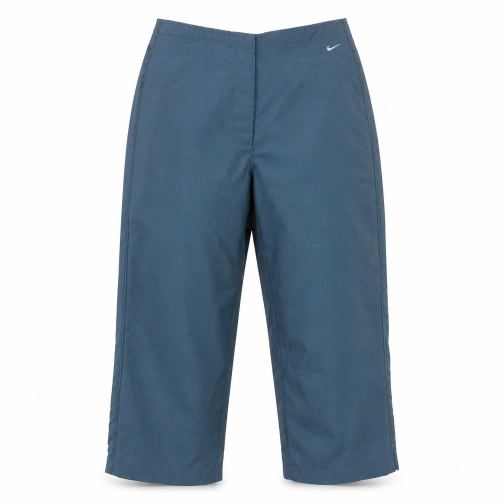 Nike Women's Blue Trousers S Casual Sports Elastic Waist