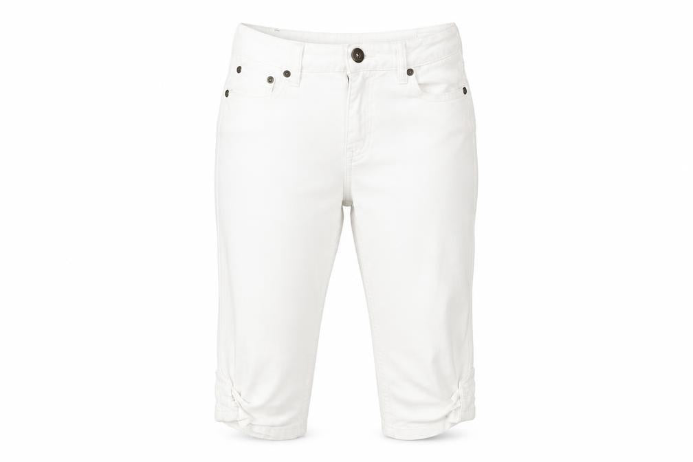 Arizona Women's White Capri Jeans Size 14