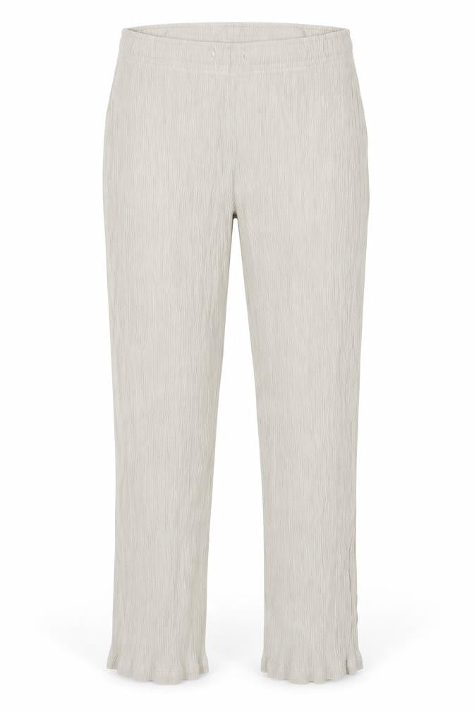 Damart Women's Ivory Straight Trousers Size 14