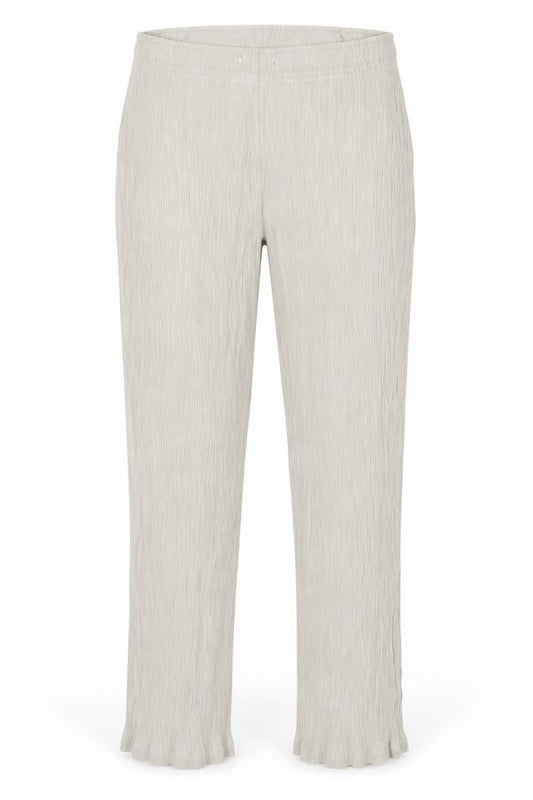 Damart Women's Ivory Straight Trousers Size 14