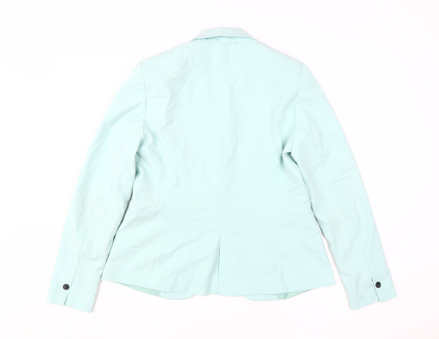 Zara Women’s Green Blouse Size 12, Classic Business Style