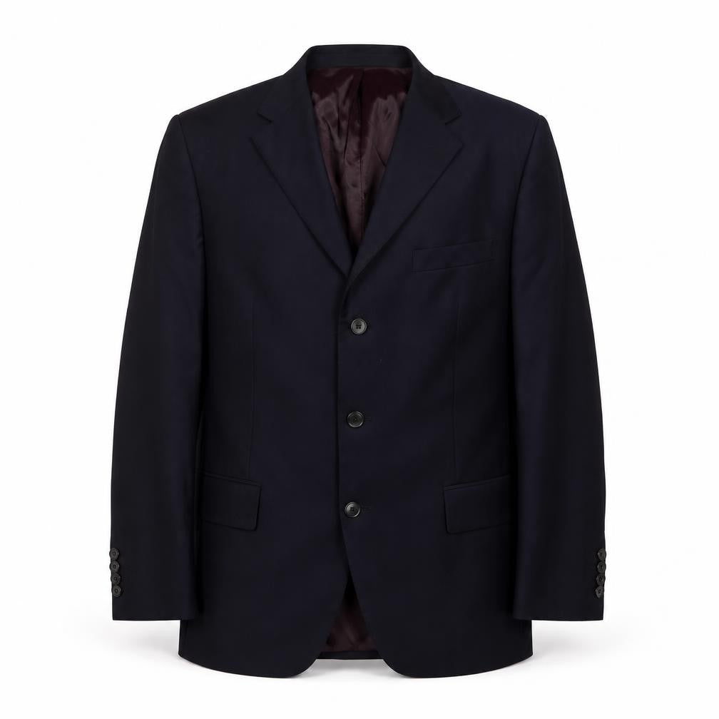 Marks & Spencer Men's Blue Wool Cashmere Blazer 42R