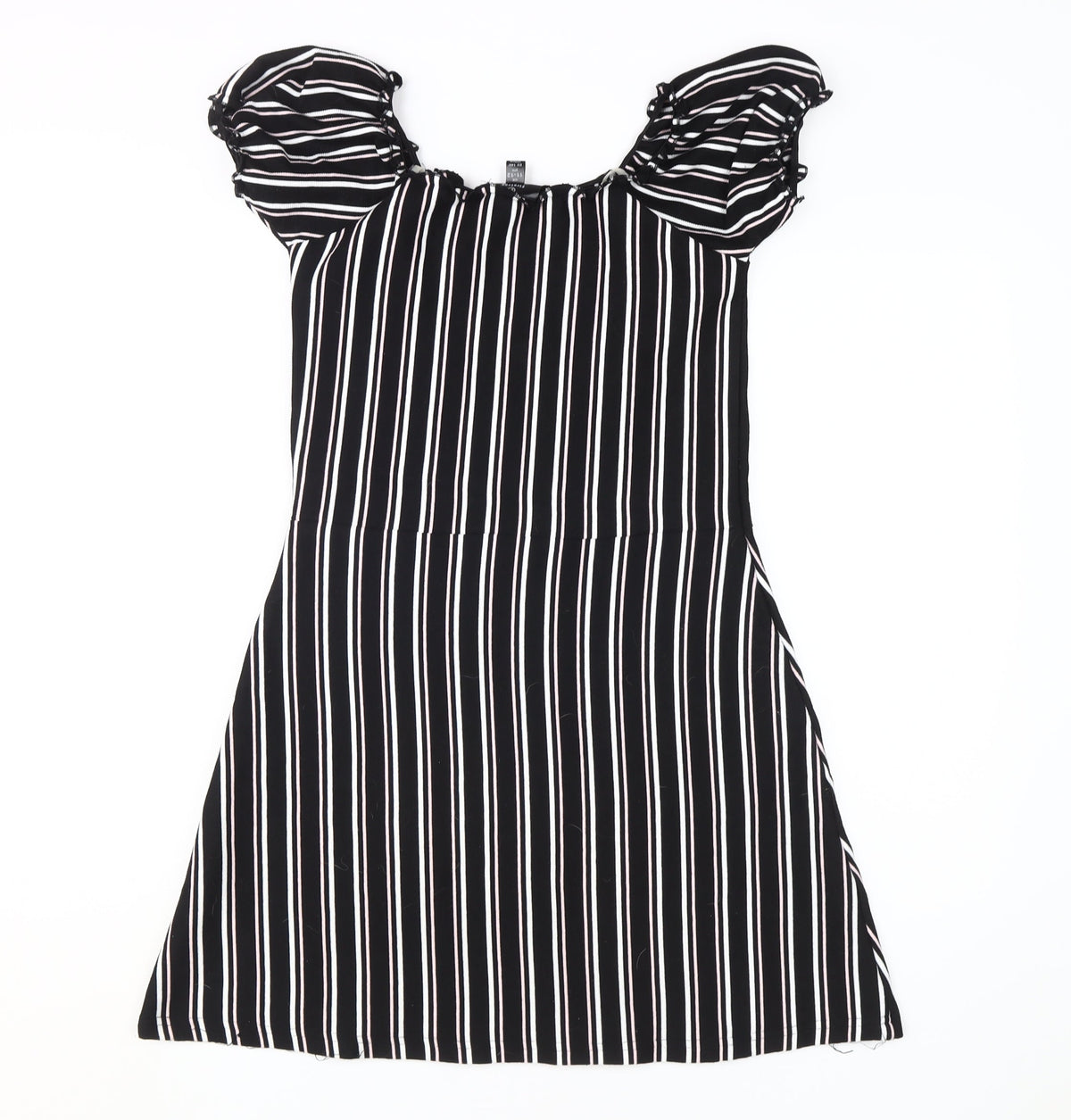 Firetrap Girls Black Striped Shift Dress - 11-12 Years
