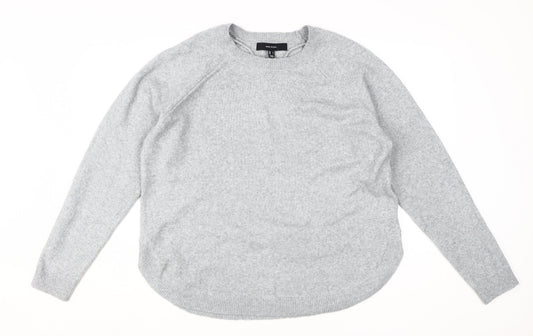 Vero Moda Women's Grey Pullover Jumper, L, Crew Neck