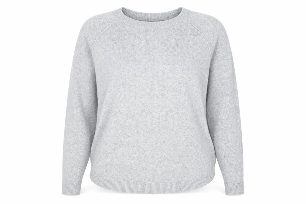 Vero Moda Women's Grey Pullover Jumper, L, Crew Neck