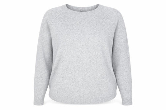 Vero Moda Women's Grey Pullover Jumper, L, Crew Neck