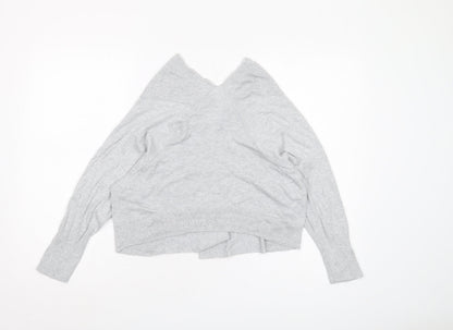 Gap Women's Grey Cardigan M Knit V-Neck