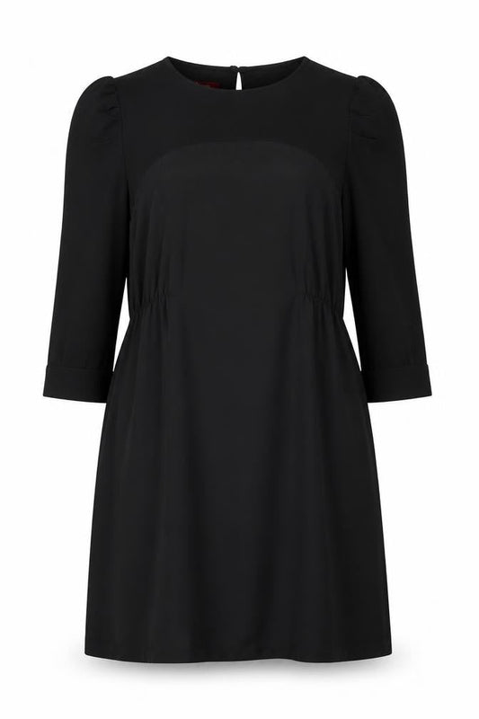 Monsoon Black Shift Dress Women Size 10