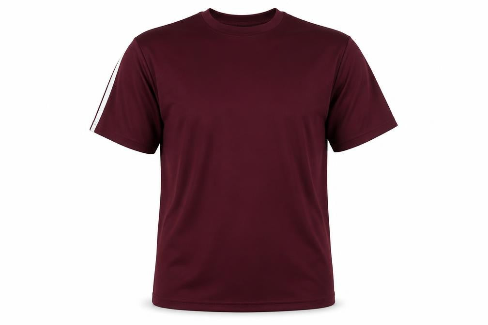 Adidas Men's Red Athletic Fit T-Shirt, Size L