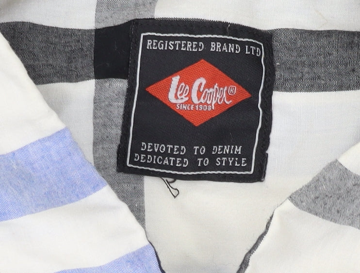 Lee Cooper Men's Multicoloured Check Shirt, Size L