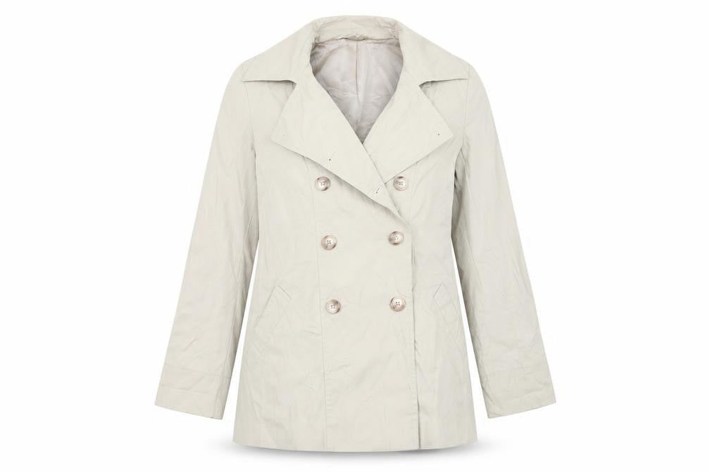 Austin Reed Women's Beige Pea Coat Size 12