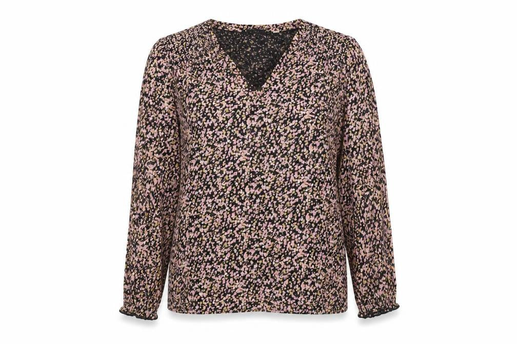 Fat Face Women's Multicoloured Floral Tunic Blouse, UK 10