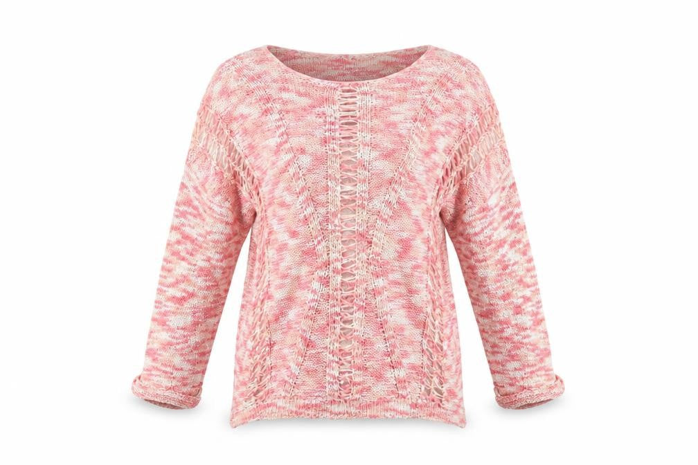 DKNY Women's Multicoloured Pullover Jumper, Size S
