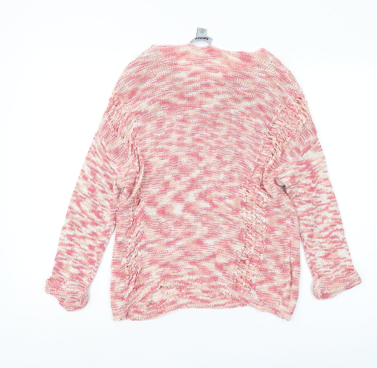 DKNY Women's Multicoloured Pullover Jumper, Size S