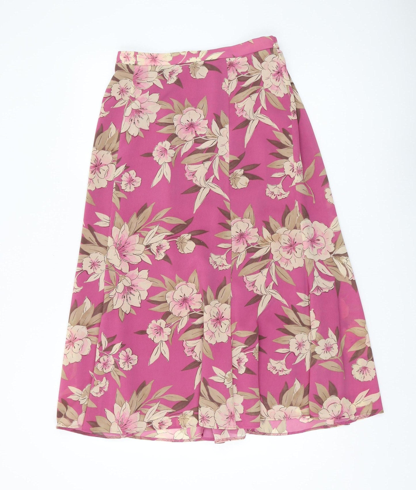 Eastex Women's Floral A-Line Midi Skirt Size 12