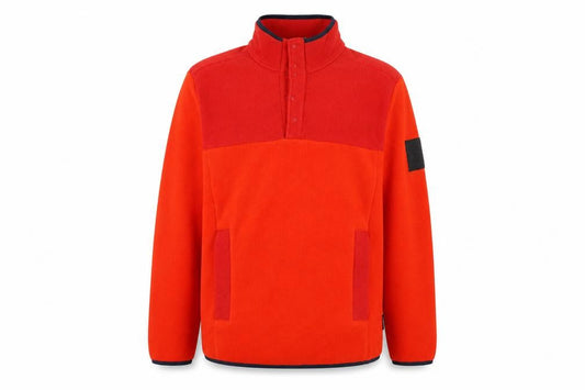 Jack Wolfskin Men's Red Pullover Sweatshirt M Fleece