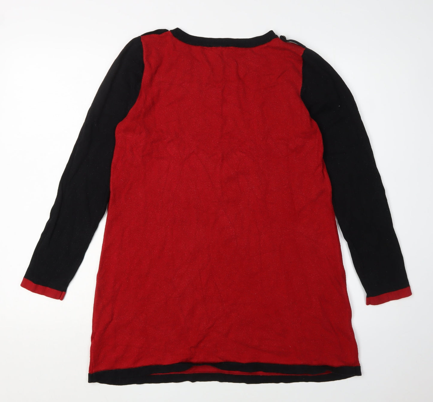 Marks and Spencer Women's Red Pullover Jumper Size 14